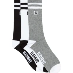 Element - Clearsight Socks 3-Pack - Multifunktionssocken Black / White / Grey Heather New