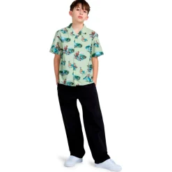 Clearance Element - SBXE Camp S/S Youth - Hemd Oyster Gray