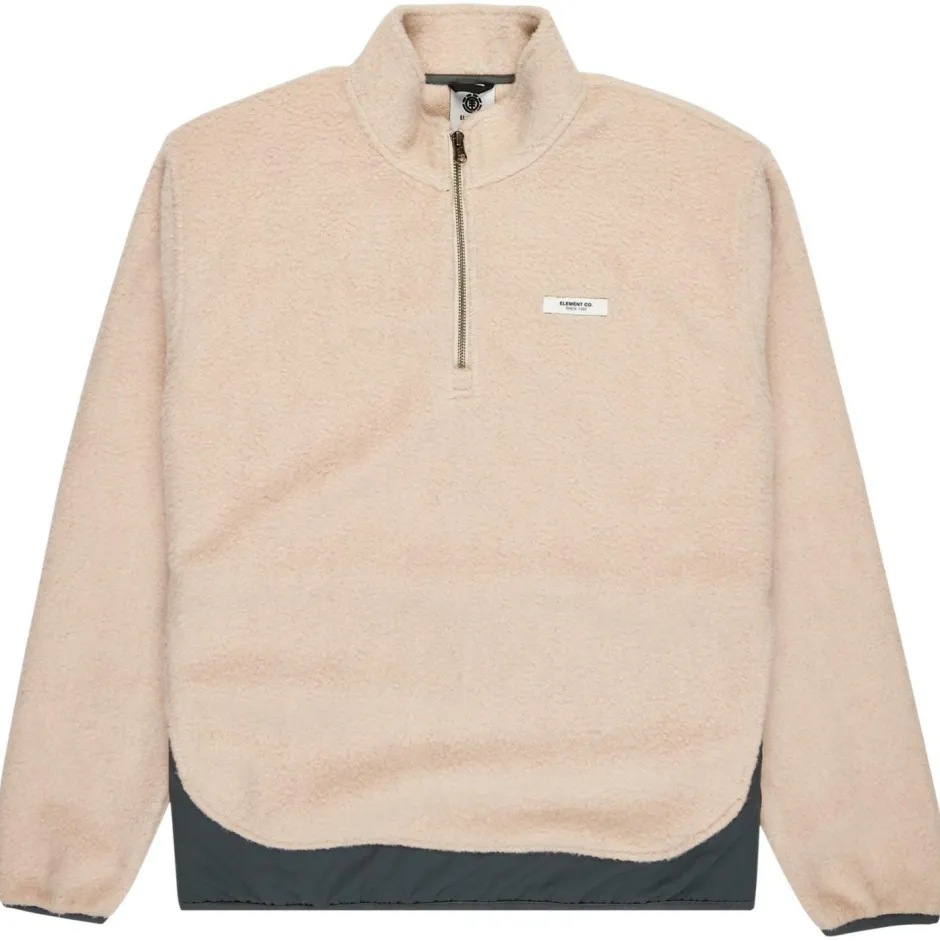 Element - Shepherd Fleece - Fleecepullover Oatmeal Heather Sale