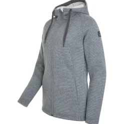 Elkline - Women's Fireplace - Fleecejacke Light Grey / Offwhite