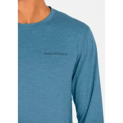 ENDURANCE - Abdon Melange L/S Tee - Funktionsshirt New