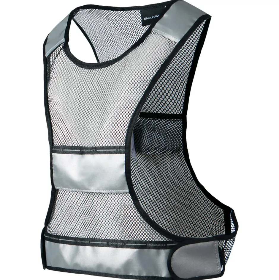ENDURANCE - Borwey Safety Vest - Laufweste Black Hot