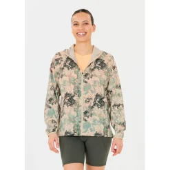 ENDURANCE - Women's Braylen AOP Jacket - Laufjacke Green Print