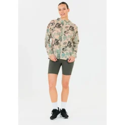 ENDURANCE - Women's Braylen AOP Jacket - Laufjacke Green Print