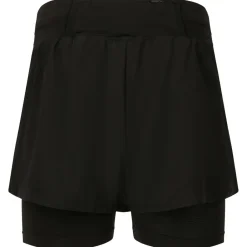 ENDURANCE - Women's Less 2-In-1 Shorts - Laufshorts Black Hot