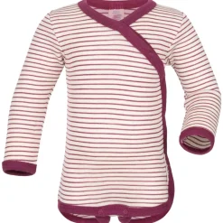 Engel - Kid's Baby-Wickelbody Langarm - Merinounterwäsche Best