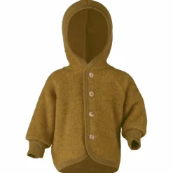 Engel - Kinder Kapuzenjacke mit Holzknöpfen - Wolljacke Outlet