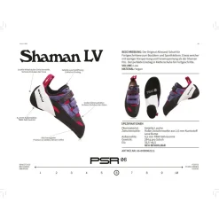 Best Evolv - Shaman LV - Kletterschuhe Beet Red / Slate