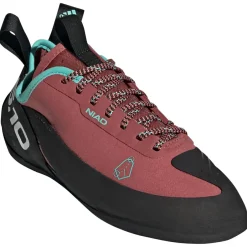 Hot Five Ten - Women's Niad Lace - Kletterschuhe Core Black / Crew Red / Acid Mint