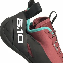 Hot Five Ten - Women's Niad Lace - Kletterschuhe Core Black / Crew Red / Acid Mint