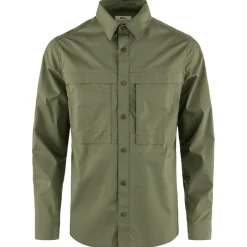 Fju00e4llru00e4ven Fjällräven - Abisko Trail Shirt L/S - Hemd Outlet