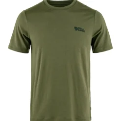 Fju00e4llru00e4ven Fjällräven - Abisko Wool Logo S/S - Merinoshirt Discount