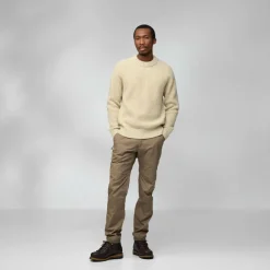 Best Fjällräven - Övik Waffle Knit - Wollpullover Alltagsbekleidung|Pullover & Hoodies