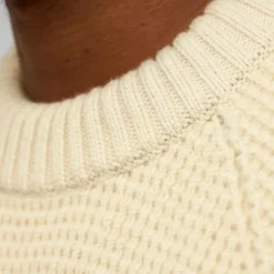 Best Fjällräven - Övik Waffle Knit - Wollpullover Alltagsbekleidung|Pullover & Hoodies