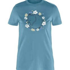 Sale Fjällräven - Women's Fjällblomster Fox T-Shirt - T-Shirt T-Shirts|Shirts, Hemden & Longsleeves