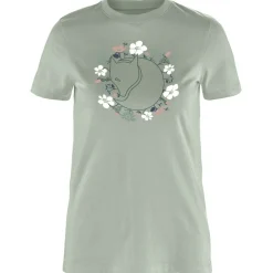 Sale Fjällräven - Women's Fjällblomster Fox T-Shirt - T-Shirt T-Shirts|Shirts, Hemden & Longsleeves
