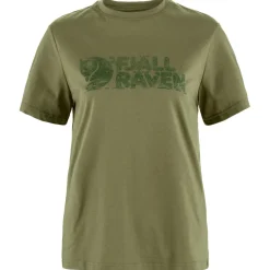 Online Fjällräven - Women's Lush Logo T-Shirt - T-Shirt Wanderbekleidung|T-Shirts