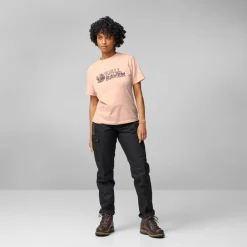 Online Fjällräven - Women's Lush Logo T-Shirt - T-Shirt Wanderbekleidung|T-Shirts