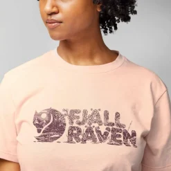 Online Fjällräven - Women's Lush Logo T-Shirt - T-Shirt Wanderbekleidung|T-Shirts