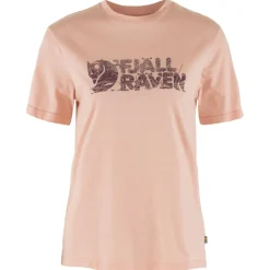 Online Fjällräven - Women's Lush Logo T-Shirt - T-Shirt Wanderbekleidung|T-Shirts