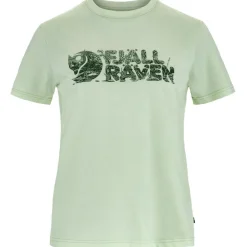 Online Fjällräven - Women's Lush Logo T-Shirt - T-Shirt Wanderbekleidung|T-Shirts