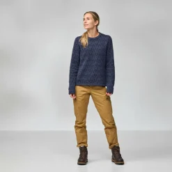 Fju00e4llru00e4ven Fjällräven - Women's Snow Round Neck Sweater - Wollpullover