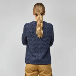 Fju00e4llru00e4ven Fjällräven - Women's Snow Round Neck Sweater - Wollpullover