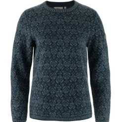 Fju00e4llru00e4ven Fjällräven - Women's Snow Round Neck Sweater - Wollpullover