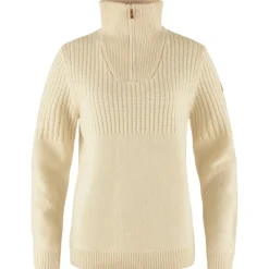 Fju00e4llru00e4ven Fjällräven - Women's Övik Half Zip Knit - Wollpullover Outlet