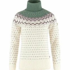 Sale Fju00e4llru00e4ven Fjällräven - Women's Övik Knit Roller Neck - Wollpullover