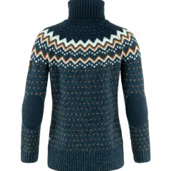 Sale Fju00e4llru00e4ven Fjällräven - Women's Övik Knit Roller Neck - Wollpullover