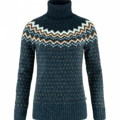 Sale Fju00e4llru00e4ven Fjällräven - Women's Övik Knit Roller Neck - Wollpullover
