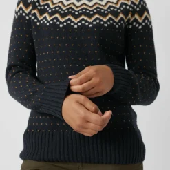 Fju00e4llru00e4ven Fjällräven - Women's Övik Knit Sweater - Wollpullover Clearance