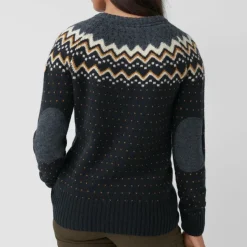 Fju00e4llru00e4ven Fjällräven - Women's Övik Knit Sweater - Wollpullover Clearance