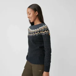Fju00e4llru00e4ven Fjällräven - Women's Övik Knit Sweater - Wollpullover Clearance