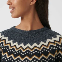 Fju00e4llru00e4ven Fjällräven - Women's Övik Knit Sweater - Wollpullover Clearance