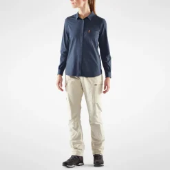 Fju00e4llru00e4ven Fjällräven - Women's Övik Lite Shirt L/S - Bluse Clearance