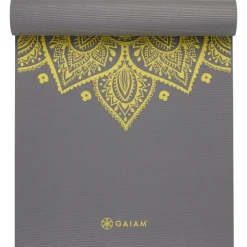 GAIAM - 6 mm Premium Printed Yoga Mat - Yogamatte Citron Sundial Outlet