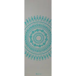 Best GAIAM - Yoga Mat 6 mm Premium Longer/Wider - Yogamatte Grey / Green