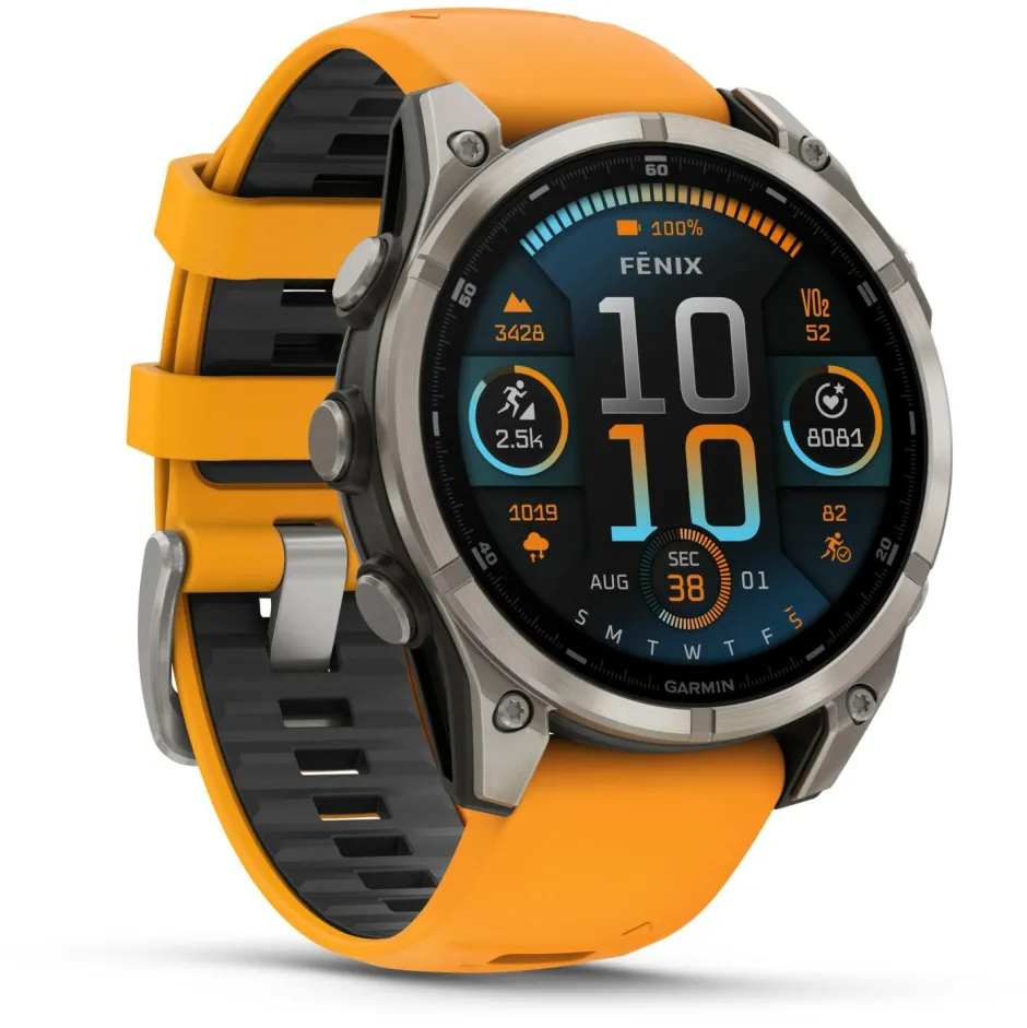 Garmin - Fenix 8 AMOLED Sapphire - Multifunktionsuhr Outlet
