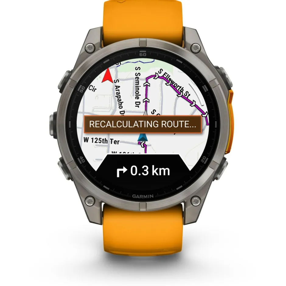 Garmin - Fenix 8 AMOLED Sapphire - Multifunktionsuhr Outlet