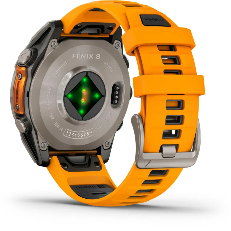 Garmin - Fenix 8 AMOLED Sapphire - Multifunktionsuhr Outlet