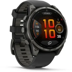 Garmin - Fenix 8 Pro 47 mm - Multifunktionsuhr Amoled Sapphire Black / Carbon Grey Titan Dlc Sale
