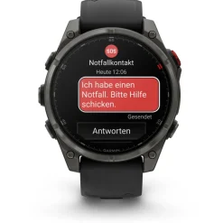Garmin - Fenix 8 Pro 47 mm - Multifunktionsuhr Amoled Sapphire Black / Carbon Grey Titan Dlc Sale
