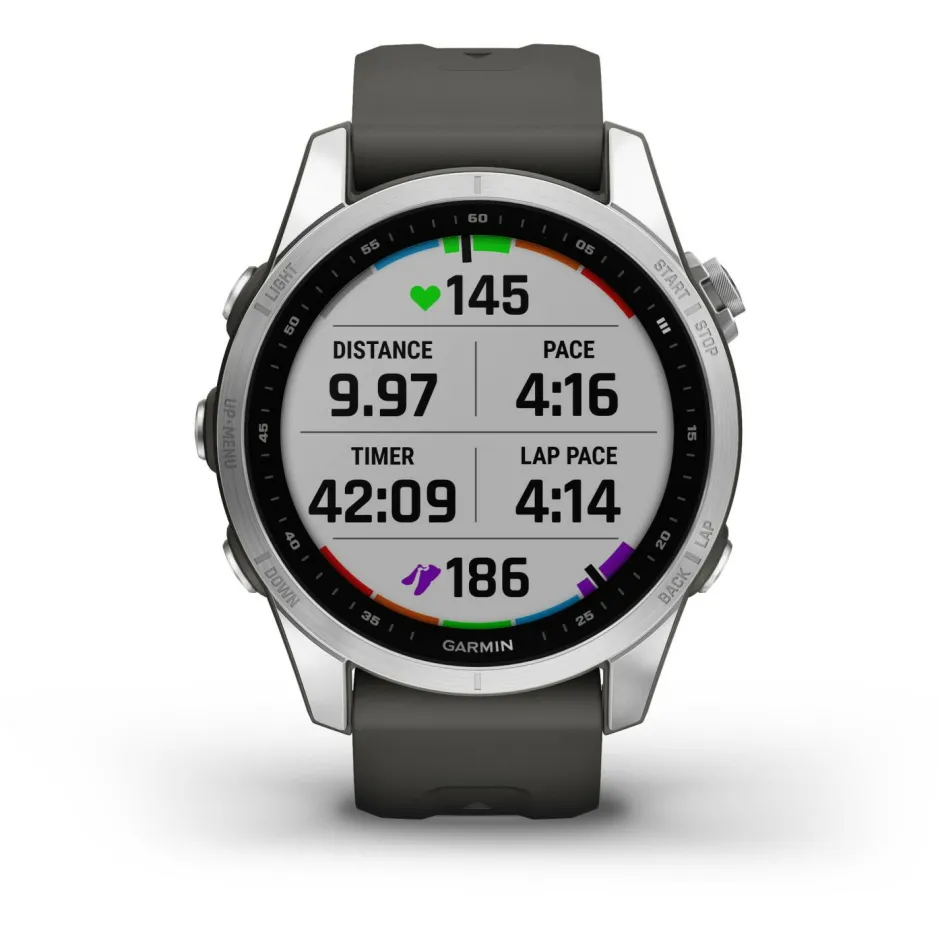 Garmin - FENIX 7S - Multifunktionsuhr Silver / Graphite