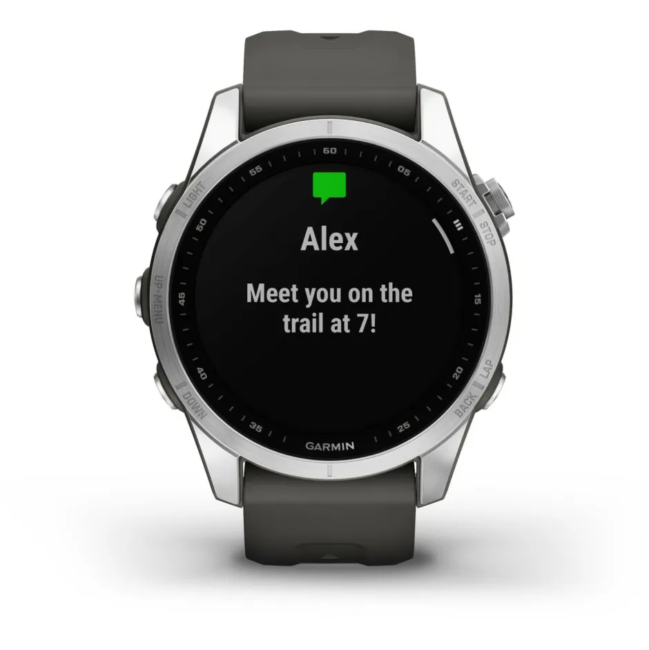 Garmin - FENIX 7S - Multifunktionsuhr Silver / Graphite