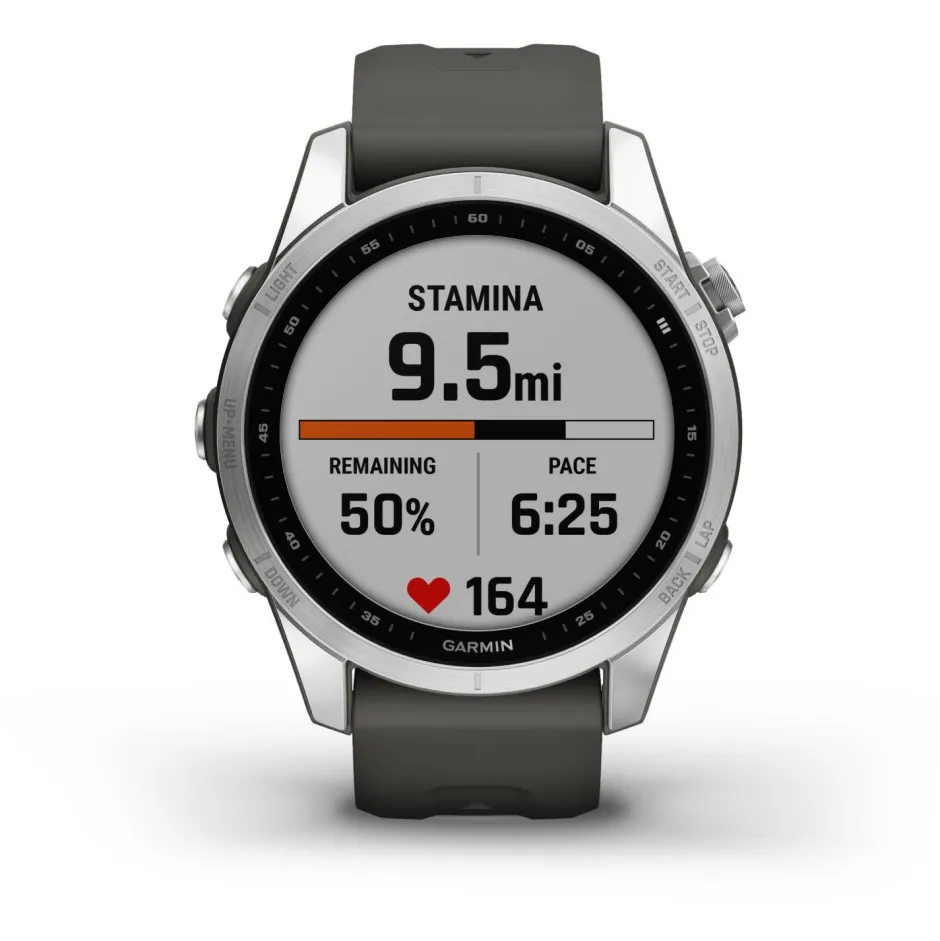 Garmin - FENIX 7S - Multifunktionsuhr Silver / Graphite