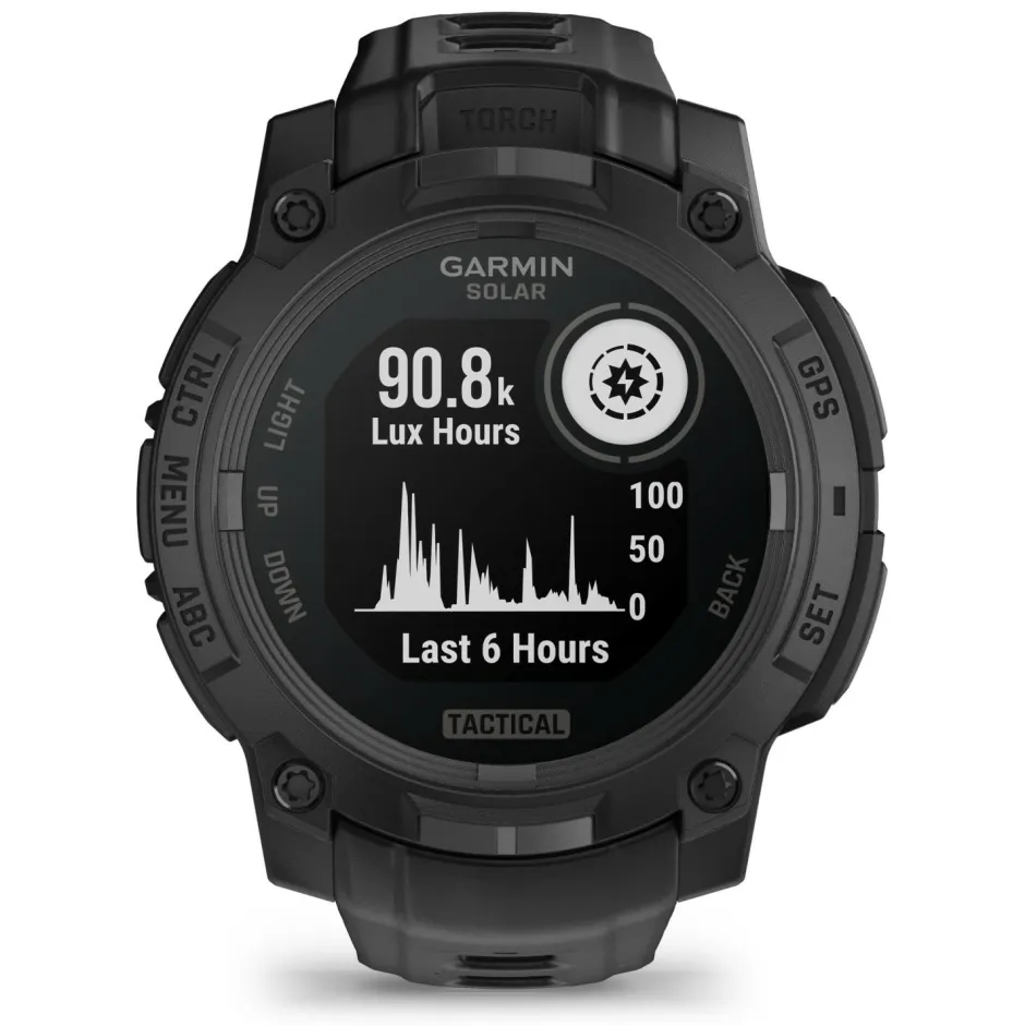 Clearance - Instinct 3 Solar Tactical Edition 45 mm - Multifunktionsuhr Pulsuhren|Laufausrüstung