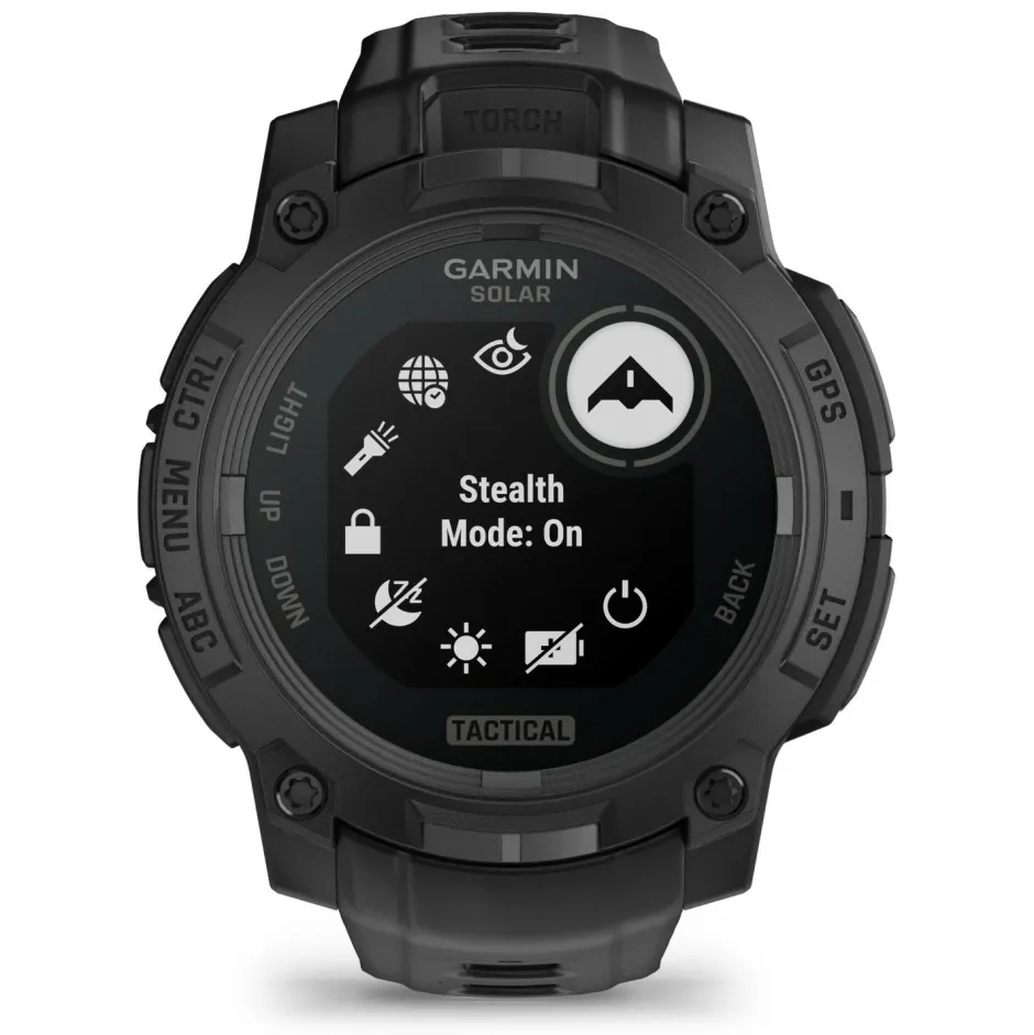 Clearance - Instinct 3 Solar Tactical Edition 45 mm - Multifunktionsuhr Pulsuhren|Laufausrüstung