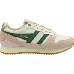 Gola - Women's Quest Carnaby - Sneaker Off-White / Rose / Evergreen New